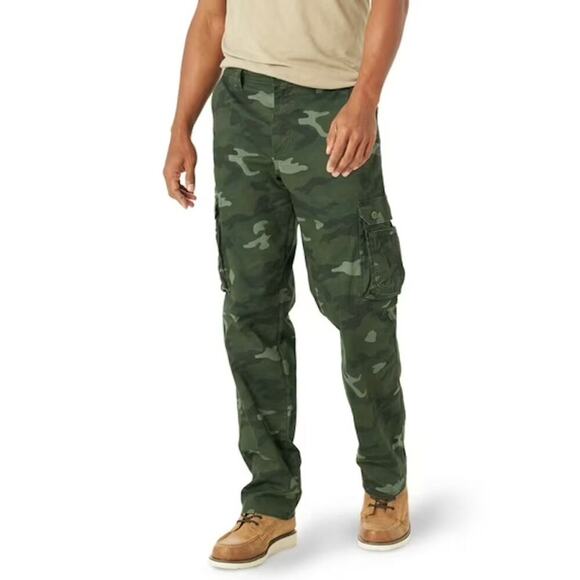 Lee Wyoming Camouflage Cargo Pants Mens 36x32 Relaxed Fit Utility Pockets NWT - Picture 13 of 15